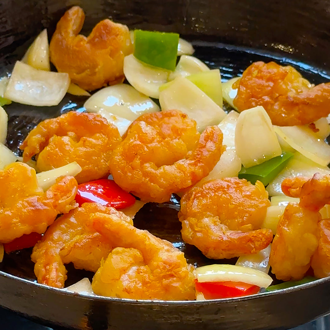 Lychee King Prawns