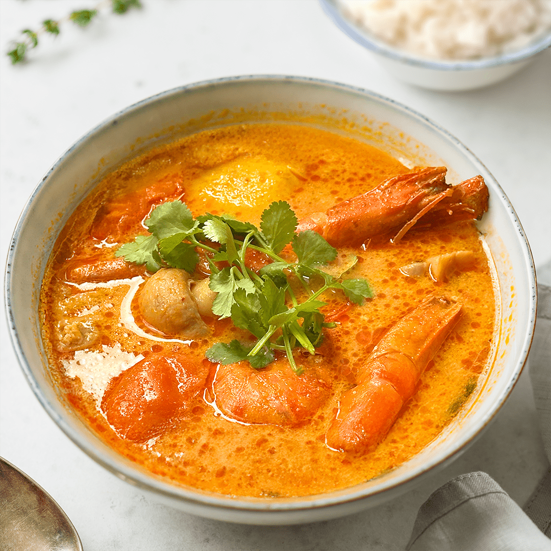 King Prawn Tom Yum - WowzaBox | UK's No.1 Asian Meal kits