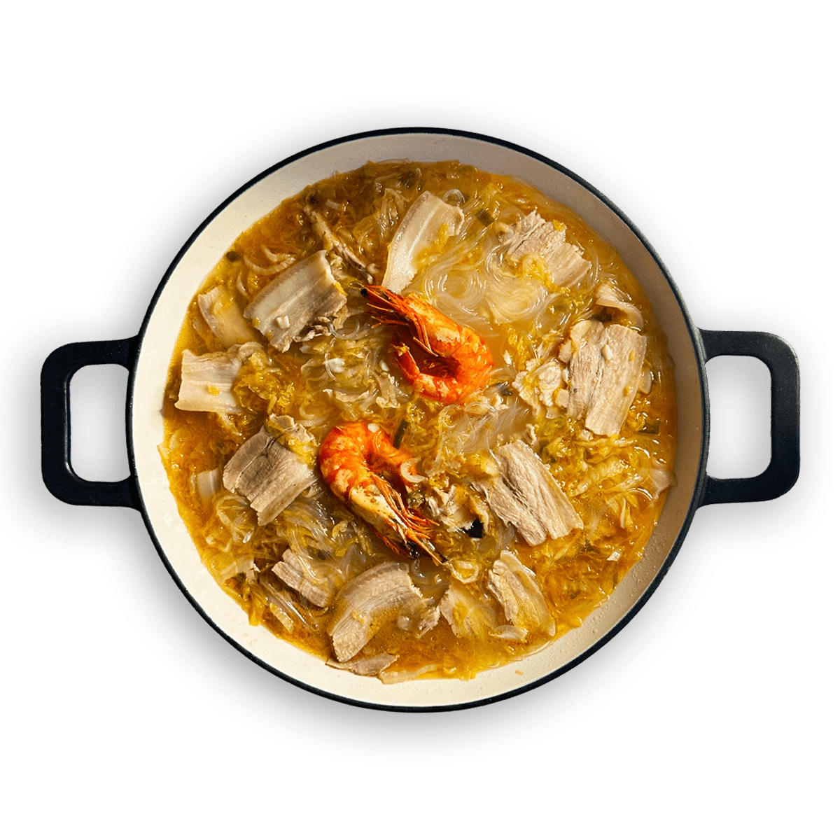 King Prawns and Pork Belly Stew with Pickles - WowzaBox | UK's No.1 Asian Meal kits