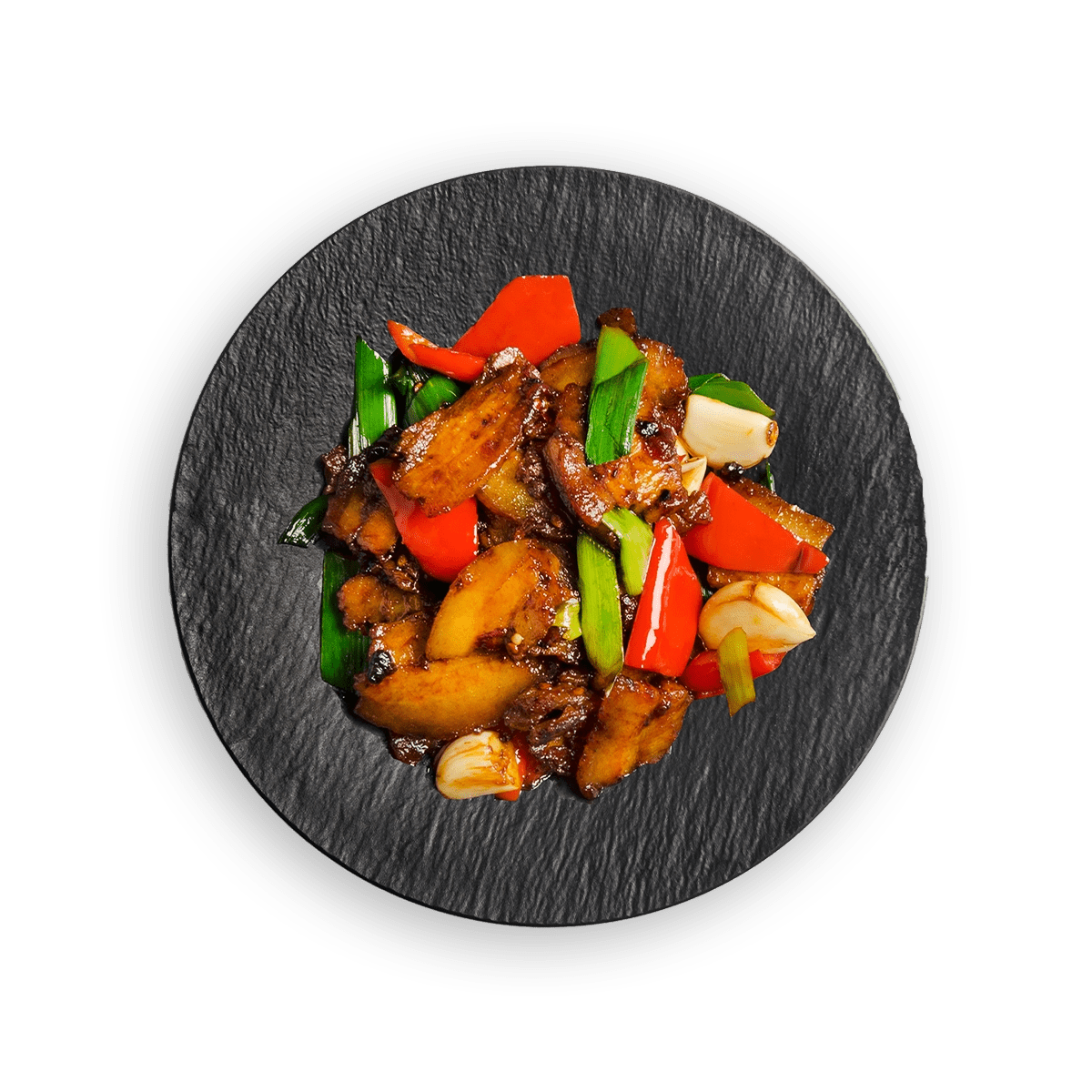 Sichuan Double - cooked Pork Belly Stir - fry - WowzaBox | UK's No.1 Asian Meal kits