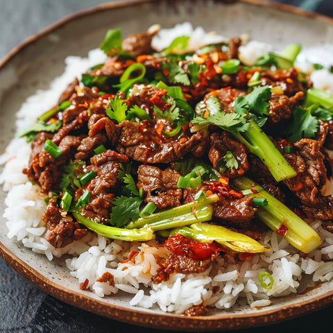 Chilli Beef Stir - fry - WowzaBox ｜ UK's No.1 Asian Meal kits