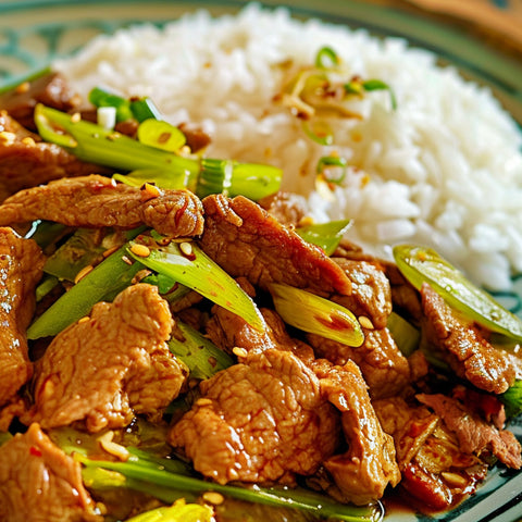 Mongolian Lamb Stir-fry