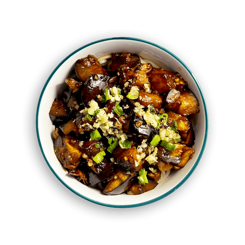 Sticky Aubergine Noodles - WowzaBox ｜ UK's No.1 Asian Meal kits