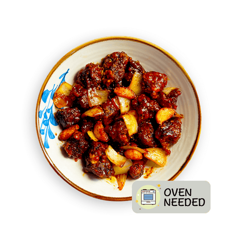 Tianjin Black Pepper Beef with Golden Garlic - WowzaBox ｜ UK's No.1 Asian Meal kits