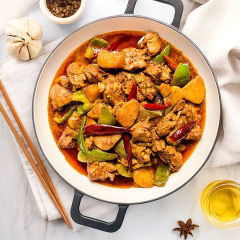 Xinjiang Big Plate Chicken - WowzaBox ｜ UK's No.1 Asian Meal kits